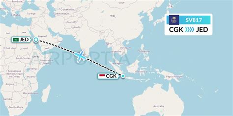SV817 Flight Status Saudi Arabian Airlines: Jakarta to  .
